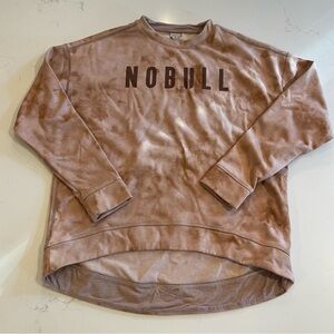 NOBULL Tan Tie-Dye Sweatshirt